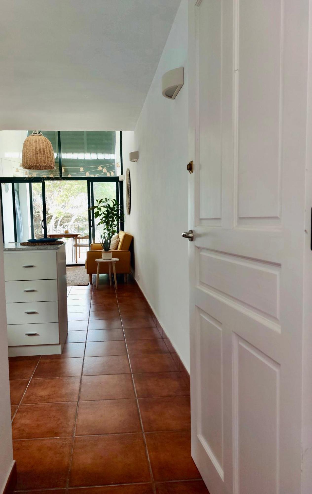 Casa Tortuga Con Piscina Com Apartment Кала'н Бош Екстериор снимка